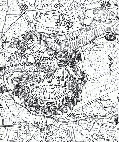 Datei:Karte Festung Rendsburg.jpg